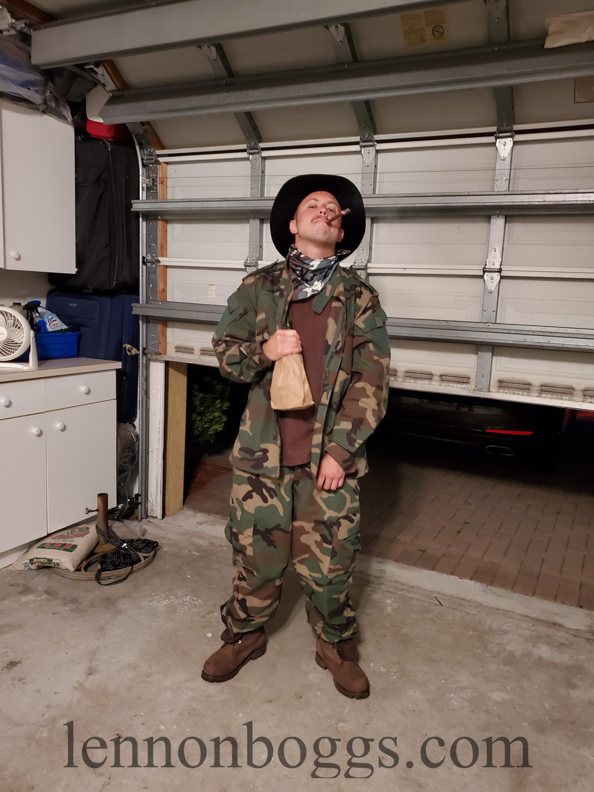 Militia in camo