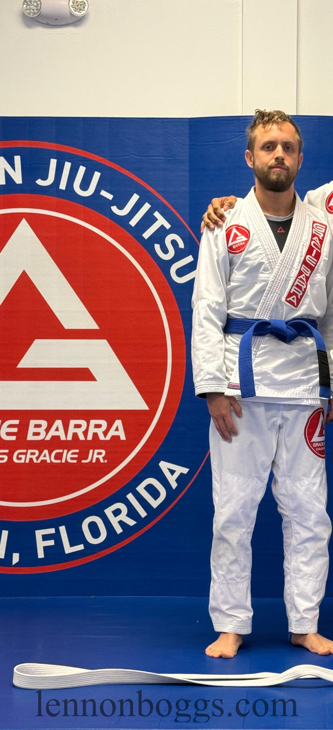 Gracie Barra blue belt